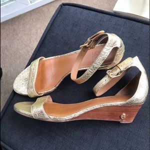 Tory Burch Gold Sandals